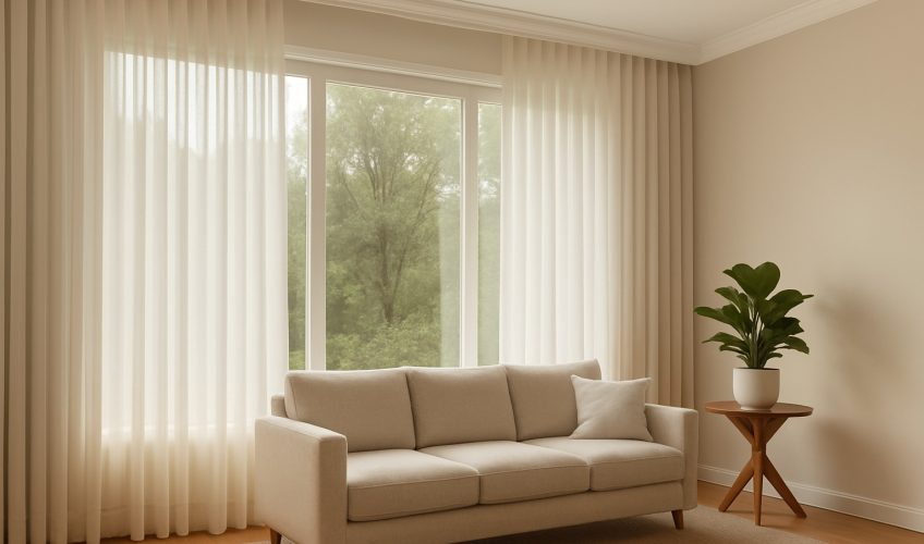 Como escolher cortinas para janelas grandes? 5 dicas para acertar na escolha
